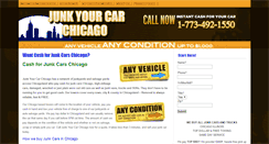 Desktop Screenshot of junkyourcarchicago.com